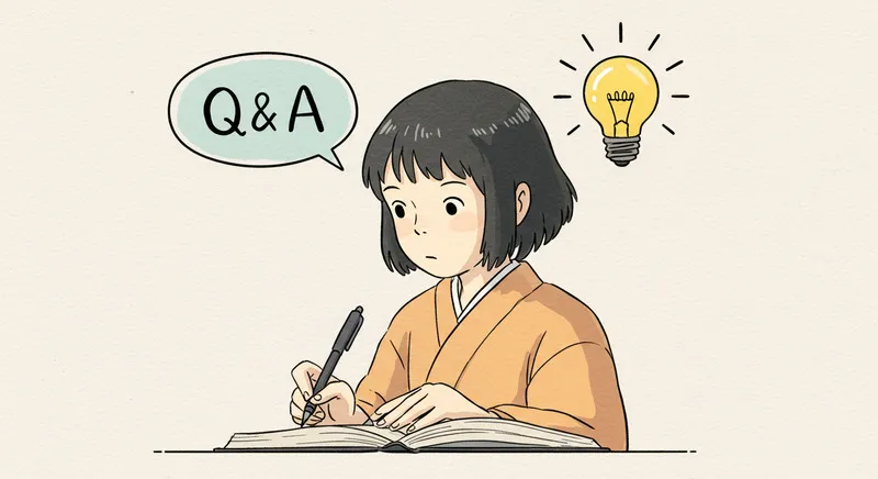 Q&Aとポイントをノートに書き留める人物。